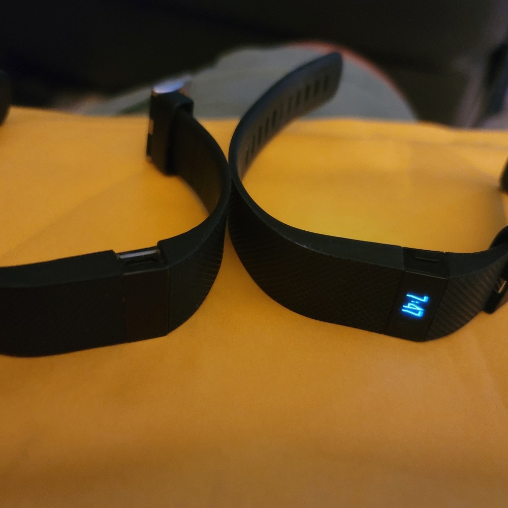 2 Fitbit Charge and Charge HR